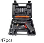 47-Piece Rechargeable Electric Screwdriver Kit 3.6V Cordless Lithium Power Tool Set - Image 5