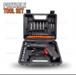 47-Piece Rechargeable Electric Screwdriver Kit 3.6V Cordless Lithium Power Tool Set - Image 7