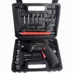 47-Piece Rechargeable Electric Screwdriver Kit 3.6V Cordless Lithium Power Tool Set