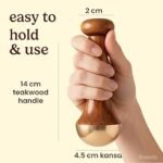 Kansa Body Massager for Pain Relief & Full Body Massage – Portable Relaxation Tool - Image 3