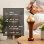 Kansa Body Massager for Pain Relief & Full Body Massage – Portable Relaxation Tool - Image 2