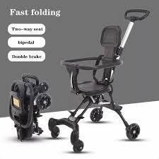 2026/07/1000115029.jpg Foldable Baby Stroller – Lightweight 4-Wheel High Landscape Baby Pram (1–5 Years) - Image 1
