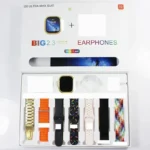 I20 Ultra Max Suit (10 in 1) Smart Watch + Earbuds with 7 straps - Image 3