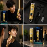 FRA Professional Hair Trimmer. Rechargeable & Cordless, Powerful Performance, Digital LED Display ,Sharp Precision Blade, Perfect for Home & Professional Use - Image 2