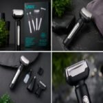 VGR V-630 Professional Hair Trimmer Premium design, sharp stainless steel blades, and USB Type-C fast charging — built for smooth trimming and clean styling every day - Image 3