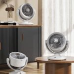Strong Third-Gear USB Operated & Rechargeable Air Circulation Fan - Image 3