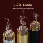 Factory Direct USB Rechargeable Electric Metal Aroma Diffuser Incense Burner Bakhoor Home Incense Car Fragrance Anti-Odour - Image 4