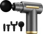 Rechargeable Deep Tissue Gun Massager | 6 Speed Muscle Massage Gun with 4 Massage Heads - Image 6