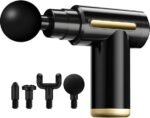 Rechargeable Deep Tissue Gun Massager | 6 Speed Muscle Massage Gun with 4 Massage Heads - Image 7