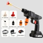 48V Cordless Car Washer Gun with Metal Nozzle | Forrun Electro - Image 4
