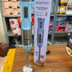 4 Golden Blade Silver Crest Premium Quality Hand Blender