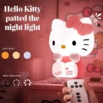 Hello Kitty Silicone Pat Night Light – Cute Bedside Lamp - Image 2