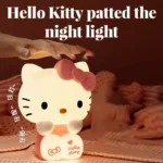 Hello Kitty Silicone Pat Night Light – Cute Bedside Lamp