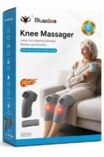 Rechargeable Knee Massager with Adjustable Heat – Portable Knee Heating Wrap - Image 3