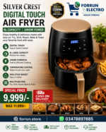 Silver Crest Air Fryer 6L Digital Touch - Image 2