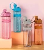 Stylish 700ml Water Bottle – Leak Proof Dual Drinking Lid - Image 3
