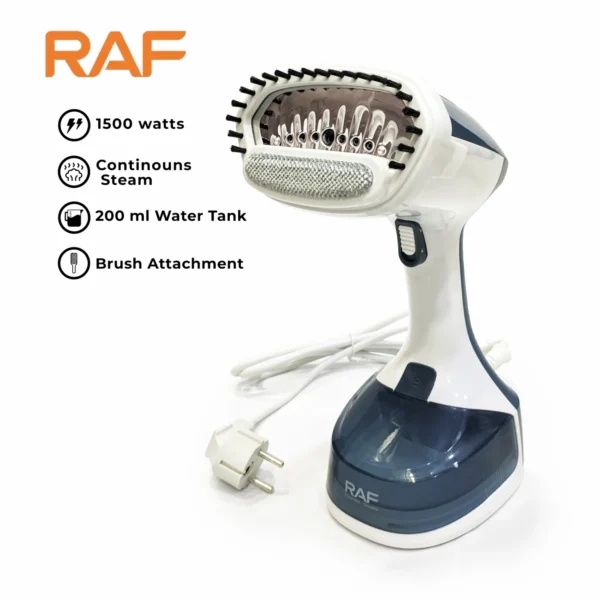 RAF Handy Garment Steamer – 1500W, 200ml Water Tank
