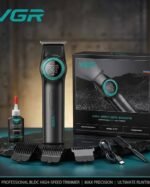 VGR V-196 Professional Hair Clipper with LED Display - Image 5