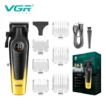 VGR V-196 Professional Hair Clipper with LED Display - Image 4